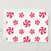 Invitation à une baby shower pour Santa de Noël (Dos)