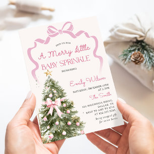 Invitation à une baby shower pour un joyeux petit
