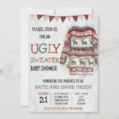 Invitation à une Baby Shower Pull Moche  (Devant)