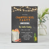 Invitation à une bouillabaisse de écrevisses dans  (Debout devant)