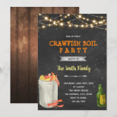 Invitation à une bouillabaisse de écrevisses dans  (Devant / Derrière)