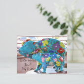 Invitation À Une Carte Postale De Rôti De Cochon (Debout devant)