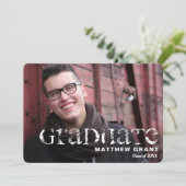 Invitation à une célébration de remise de diplômes (Debout devant)