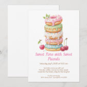 Invitation à une Célébration Sucrée – Fête de Donu (Devant / Derrière)