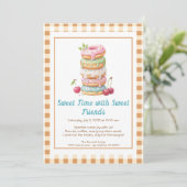 Invitation à une Célébration Sucrée – Fête de Donu (Debout devant)