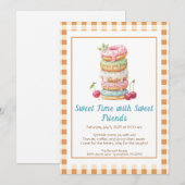 Invitation à une Célébration Sucrée – Fête de Donu (Devant / Derrière)