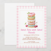 Invitation à une Célébration Sucrée – Fête de Donu (Devant / Derrière)