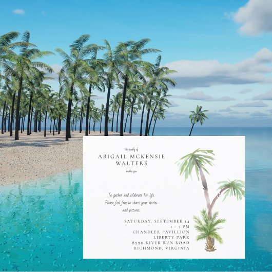 Invitation à une célébration tropicale de la vie