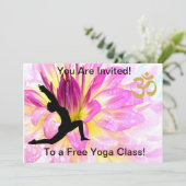 INVITATION À UNE CLASSE DE YOGA GRATUITE (Debout devant)