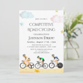 Invitation à une course cycliste professionnelle (Debout devant)