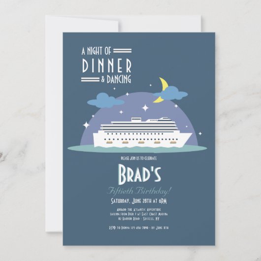 Invitation à une croisière nocturne (Devant)