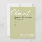 Invitation à une dégustation de vin (Dos)