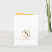 Invitation à une douche d'adoption croisée éthiopi (Dos)