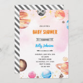 Invitation à une douche dans l'espace galactique (Devant / Derrière)