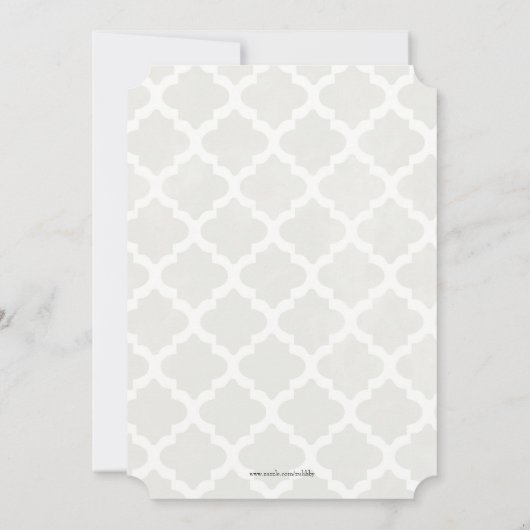 Invitation À Une Douche De Vin Ou De Vin (Dos)