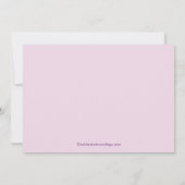 Invitation à une douche nuptiale à forte teneur en (Dos)