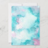 Invitation à une douche nuptiale d'Aloha, Luau, Ha (Dos)