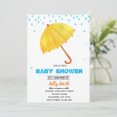 Invitation à une douche sous parapluie (Debout devant)