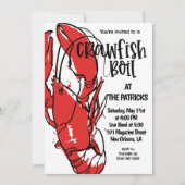 Invitation à une écrevisse bouillante (Devant)