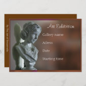 Invitation à une exposition d'art (Devant / Derrière)