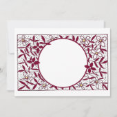 Invitation à une fête (Devant)