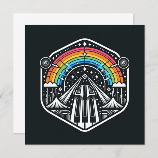 Invitation à une fête (Devant / Derrière)