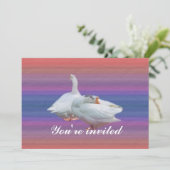 invitation à une fête (Debout devant)