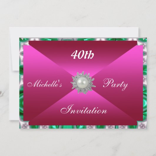 Invitation à une fête (Devant)