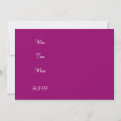 Invitation à une fête (Dos)