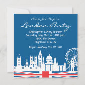 Invitation à une fête à Londres (Dos)