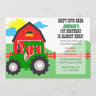 Invitation à une fête agricole