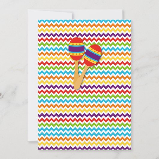 Invitation à une fête au Mexique (Dos)