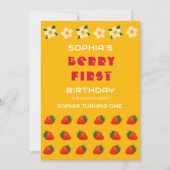 Invitation à une fête Berry Sweet (Devant)