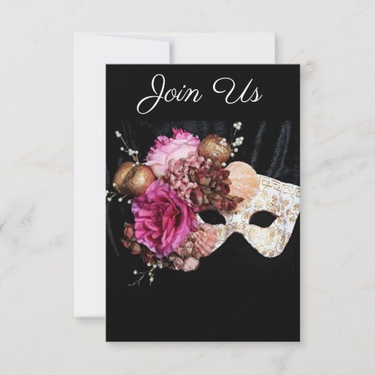 INVITATION À UNE "FÊTE CARNAVALE" (Devant)