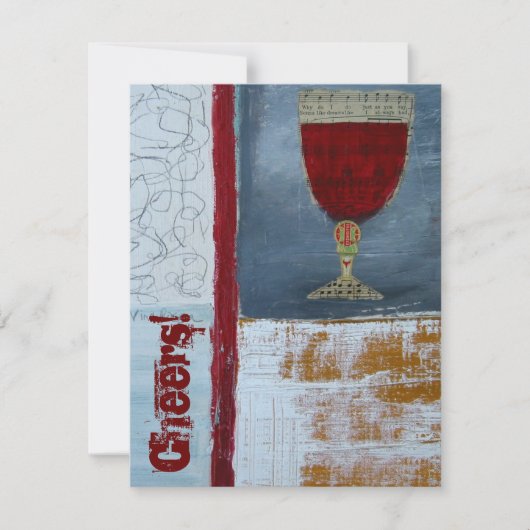 Invitation à une fête Cheers (Devant)