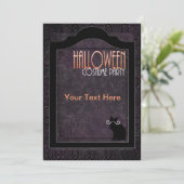 invitation à une fête costumée pour Halloween (Debout devant)