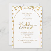 Invitation à une fête d'anniversaire (Devant)