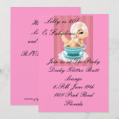 Invitation à une fête d'anniversaire (Devant / Derrière)