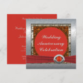 Invitation à une fête d'anniversaire (Devant / Derrière)