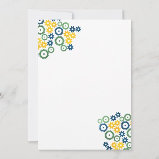 Invitation à une fête d'anniversaire (Dos)