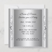 Invitation à une fête d'anniversaire (Dos)