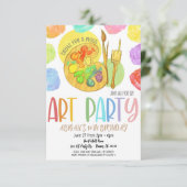 Invitation à une fête d'anniversaire (Debout devant)