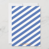 Invitation à une fête d'anniversaire à la plage (Dos)