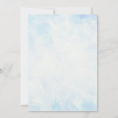 Invitation à une fête d'anniversaire à la plage, a (Dos)