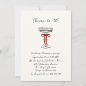 invitation à une fête d'anniversaire avec acclamat (Devant)