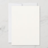 invitation à une fête d'anniversaire avec acclamat (Dos)