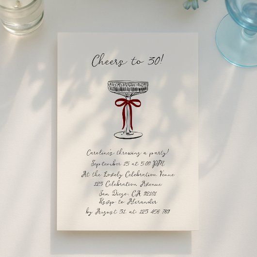 invitation à une fête d'anniversaire avec acclamat
