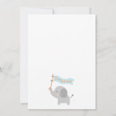 Invitation à une fête d'anniversaire avec des anim (Dos)