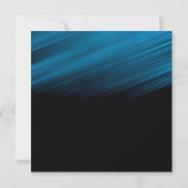 Invitation à une fête d'anniversaire avec des rayu (Dos)
