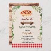 Invitation à une fête d'anniversaire avec gâteau (Devant / Derrière)